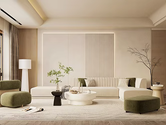 The Silent Living Room 3d model