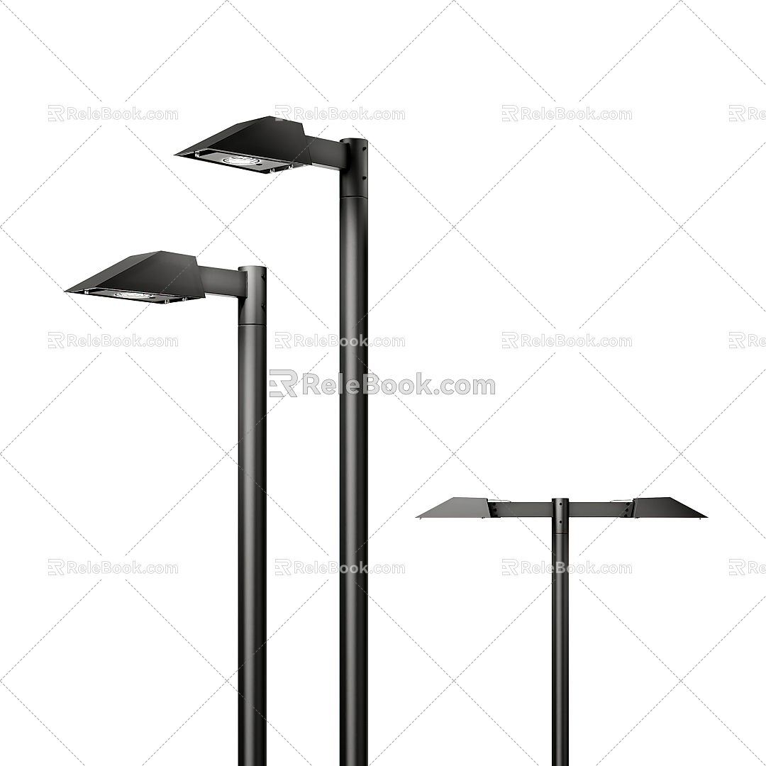 modern street lamp 3d model