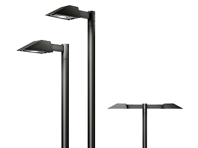 modern street lamp 3d model