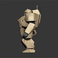Robot Assistant Small Robot Butler Robot Butler Figure Game Figure 3d model