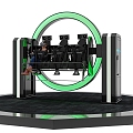 Experience machine interactive equipment interactive equipment interaction 3d model