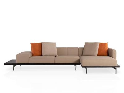 Multiplayer Sofa Leather Sofa 3d model