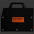 Detroit Electric MS 250 Portable Computer Power Supply With Knobs Buttons And Display Screen 3d model