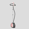 Pink And Black Garment Steamers With Adjustable Handles For Home Use