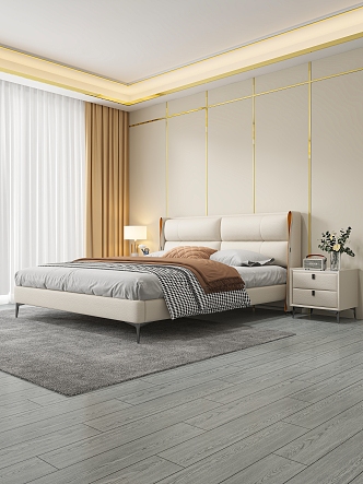 Modern Bedroom 3d model