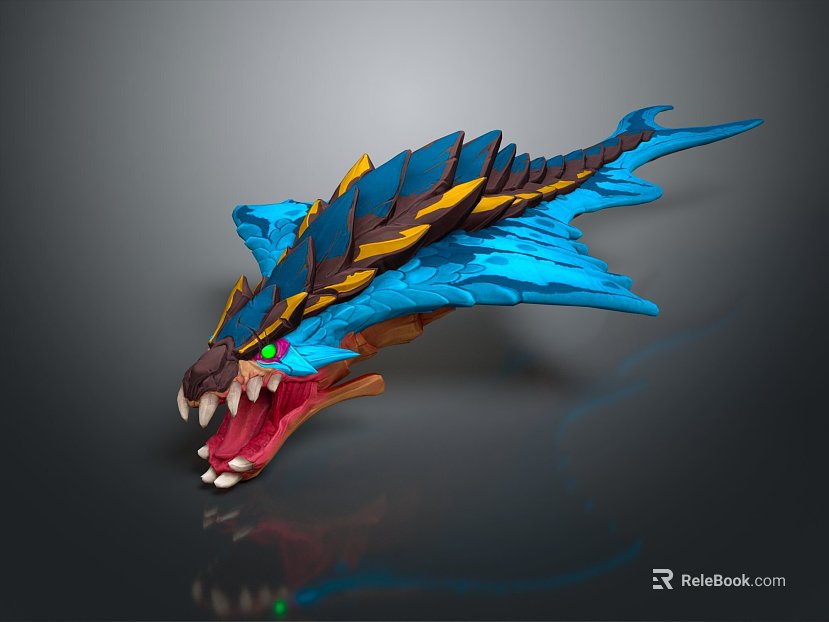 Modern Game Character Monster Monster Alien Monster texture