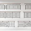 Different Stylish Railings Designs Featuring Intricate Patterns And Decorative Details