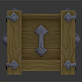 Modern Box Toolbox Iron Box Iron Box Iron Trunk 3d model