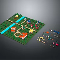 Game Environment Game Scene Fairy Tale Scene Fairy Tale Magic Scene Magic Item Fantasy Scene 3d model