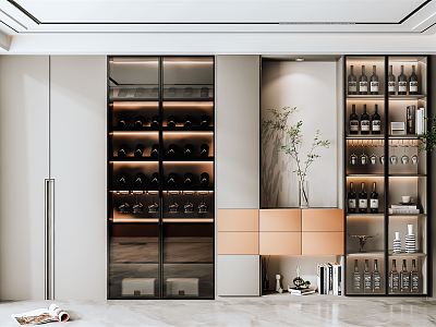 Modern Wine Cabinet model