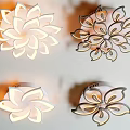 modern ceiling lamp 3d model