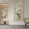 modern decorative painting 3d model