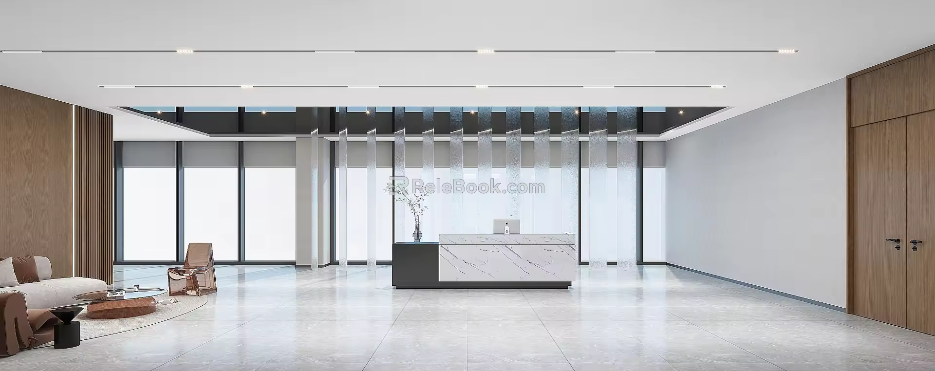 Reception foyer 3d model
