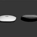 Apple Wireless Electronic Devices With White And Gray Sleek Design And Charging Indicator 3d model