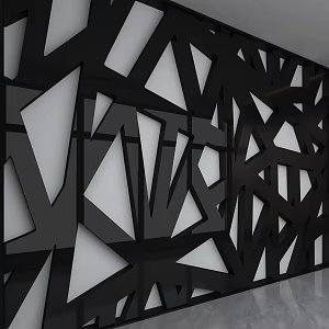 background wall 3d model