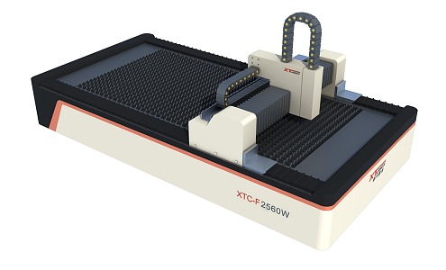 modern laser cutting machine 3d model