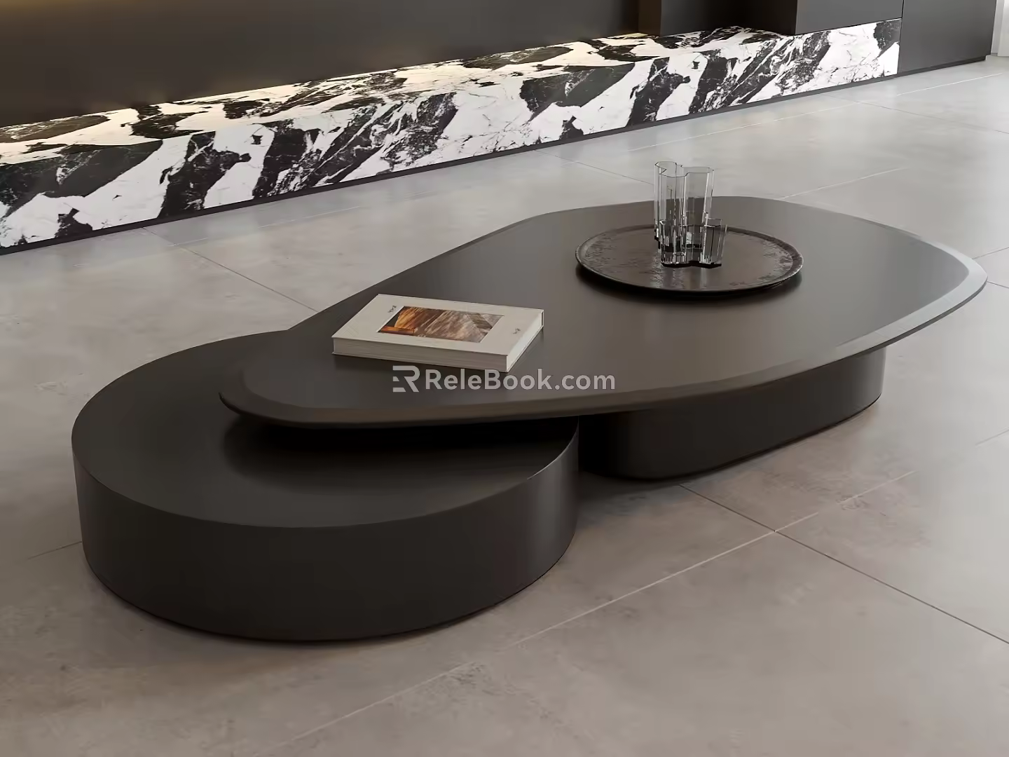 Modern coffee table 3d model