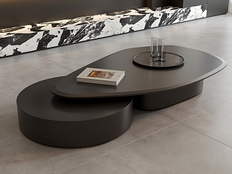 Modern coffee table 3d model