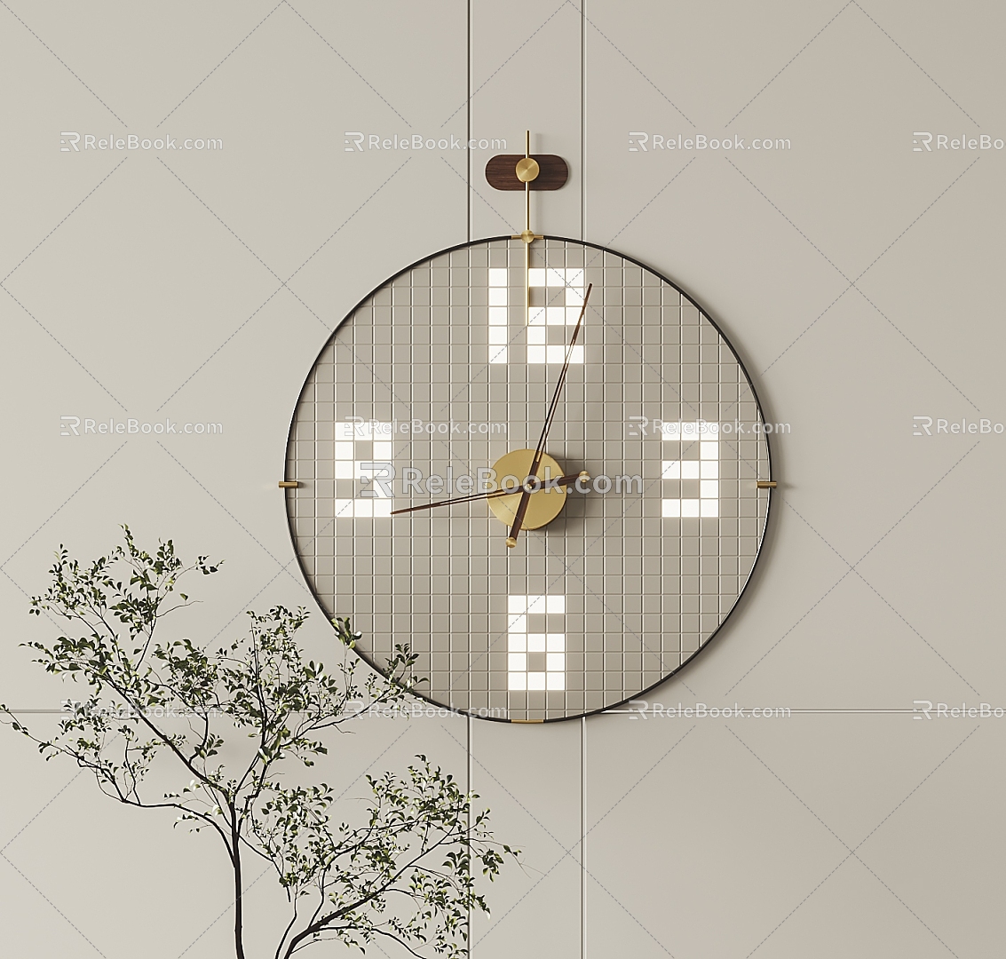 Modern Clock Wall Clock model