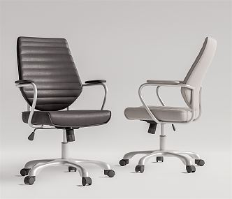 Leather Office Chair Modern Office Chair 3d model