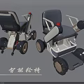 Smart Wheelchair Design with Ergonomic Seating Intelligent Controls and Modern Features