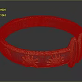 Elegant Turquoise Gold Bracelet With Sun Motifs And Red Orange Accents