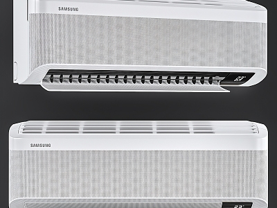 Samsung wall-mounted air conditioner 3d model