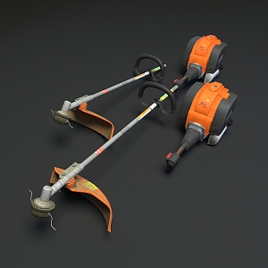 modern lawn mower 3d model