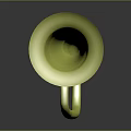 Golden Brass Trombone Musical Instrument With Shiny Polished Surface And Reflective Finish