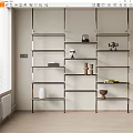 Modern Decorative Rack 3d model