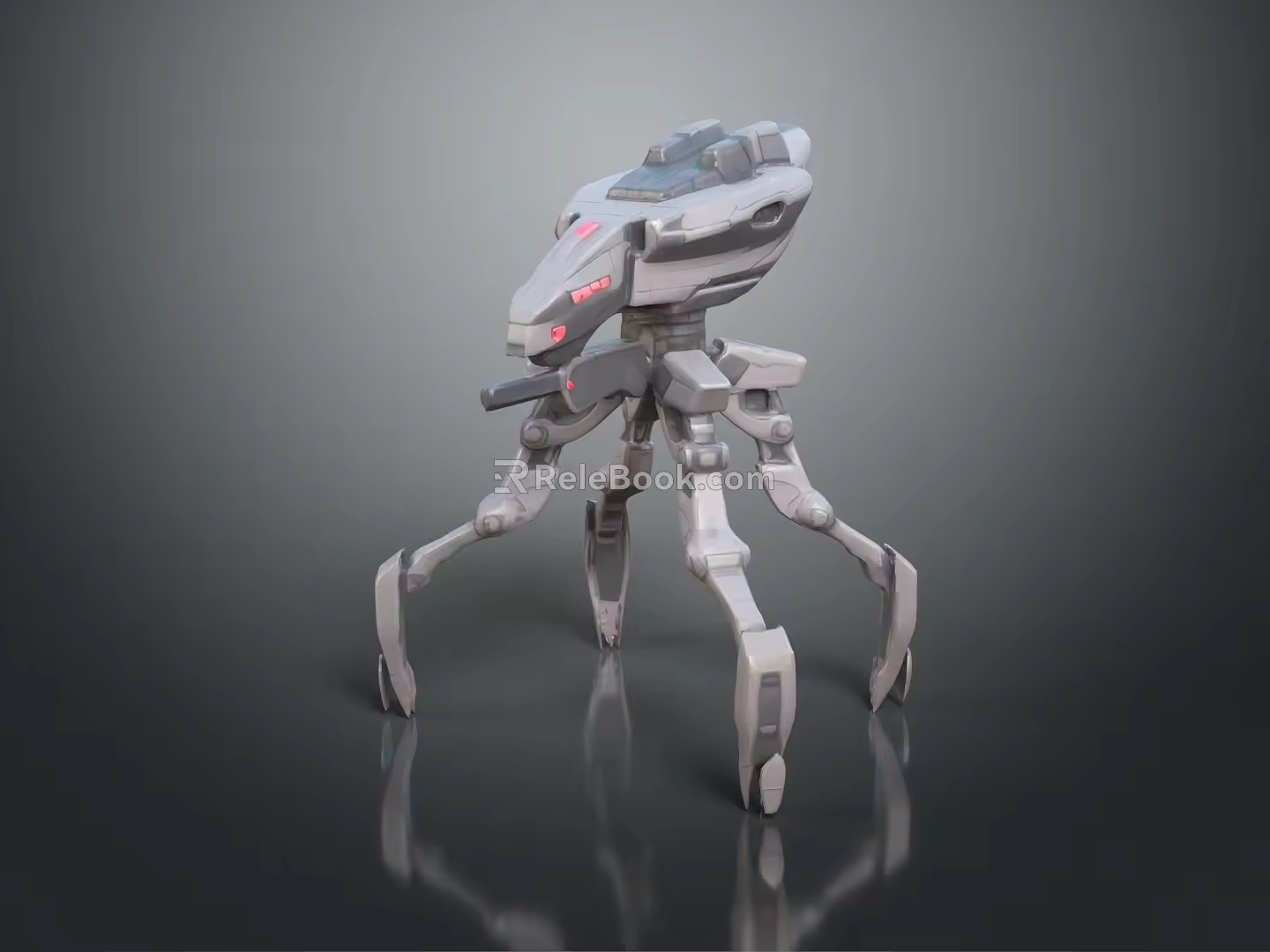 Mech Warrior Mech Soldier Machine Battlearm Mechanical Battlearm Machine Fighter Robot 3d model