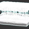 Tissue System Structure Showing Epidermis Dermis Layers With Blood Vessels And Nerve Fibers
