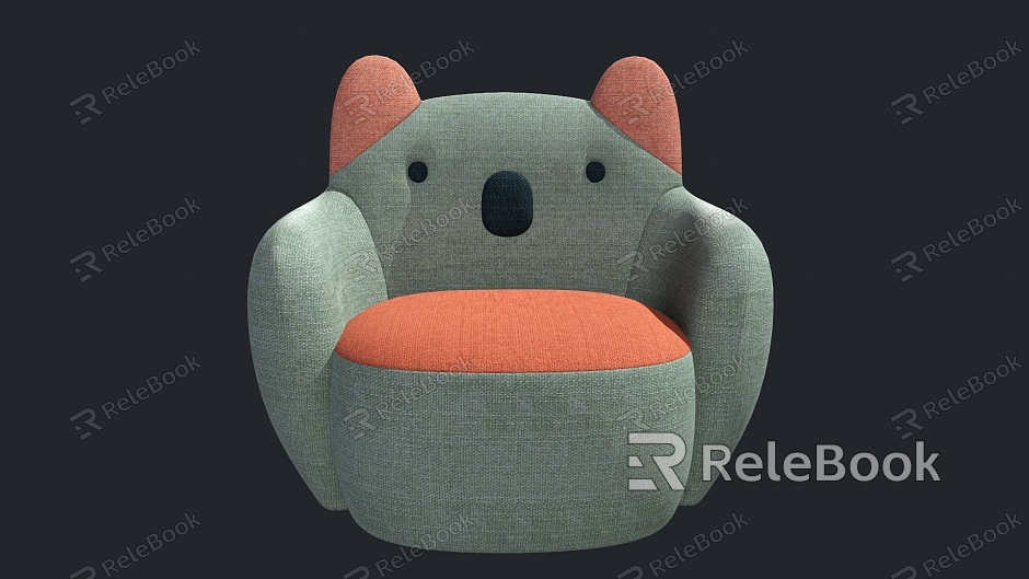 Modern Children's Chair Children's Armchair Sofa Cartoon Toy Fashionable Sofa model