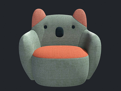 Modern Children's Chair Children's Armchair Sofa Cartoon Toy Fashionable Sofa model