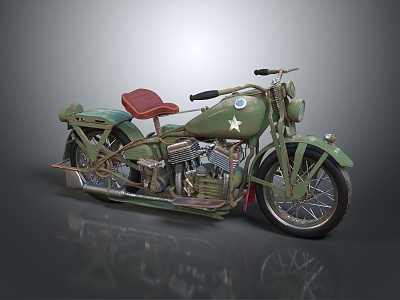 Motorcycle two-wheeled motorcycle off-road motorcycle road race motorcycle motor vehicle transport 3d model