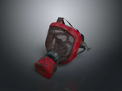 Gas Mask Science Fiction Gas Mask Gas Mask Respirator Breathing Mask Biochemical Mask Science Fiction Mask 3d model