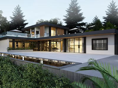 Modern Villa Villa 3d model