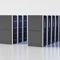 Server Cabinet Room Server Network Equipment Weak Current Box Distribution Box 3d model