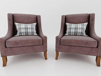 Modern style leisure sofa 3d model