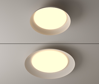 Ceiling light led ceiling light cream wind ceiling light round ceiling light square bedroom ceiling light 3d model