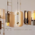 Elegant Modern Wall Lamps With Marble Glass And Metal Stylish Contemporary Design