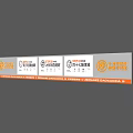 Outdoor Billboard Displaying Multiple Community Names and Residential Housing Project Signs