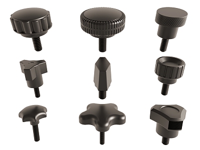 Knob handle hardware 3d model