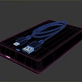 Memory Disk USB Flash Disk Item 3d model