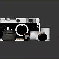 Vintage Canon Film Camera With Detachable Lens Film Rolls And Accessories