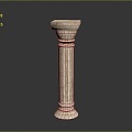 Columns Stone Columns Stone Columns Old Columns Roman Columns Roman Columns Classical Columns Greek Columns 3d model