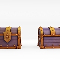 Vintage Treasure Chest Jewelry Box Medieval Chest Medieval Treasure Chest Medieval Treasure Chest 3d model