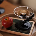 Middle Ancient Bianseveral Books Pastry Apple Vase 3d model