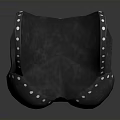 Daily Use Gray Brassiere With White Studs Fashionable Lingerie Item