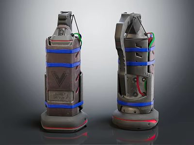 Modern Grenade 3d model